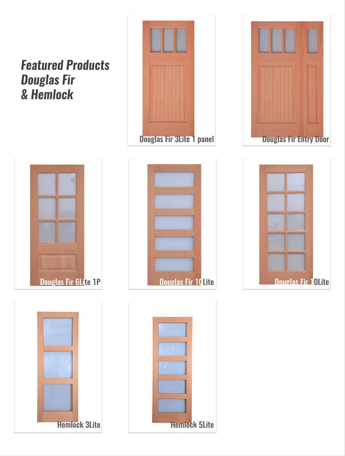 户外门 02 实木门 03