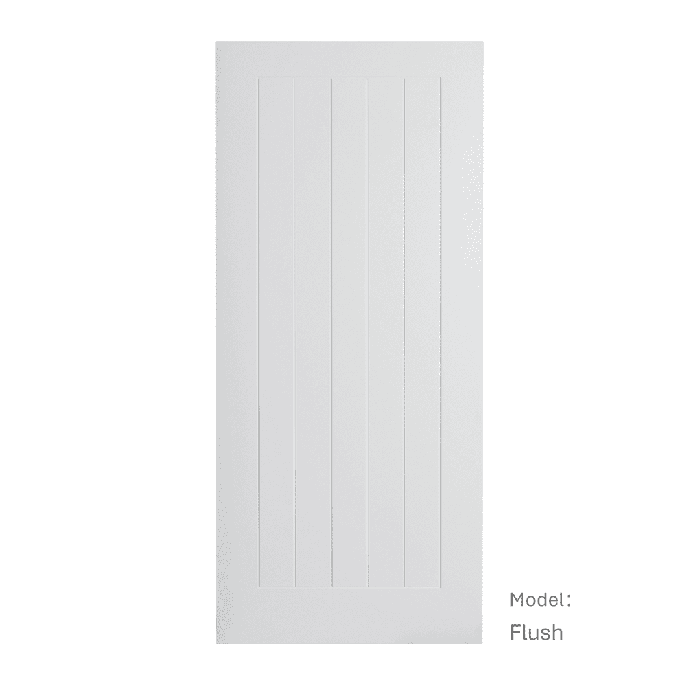 Porte amorcée blanche