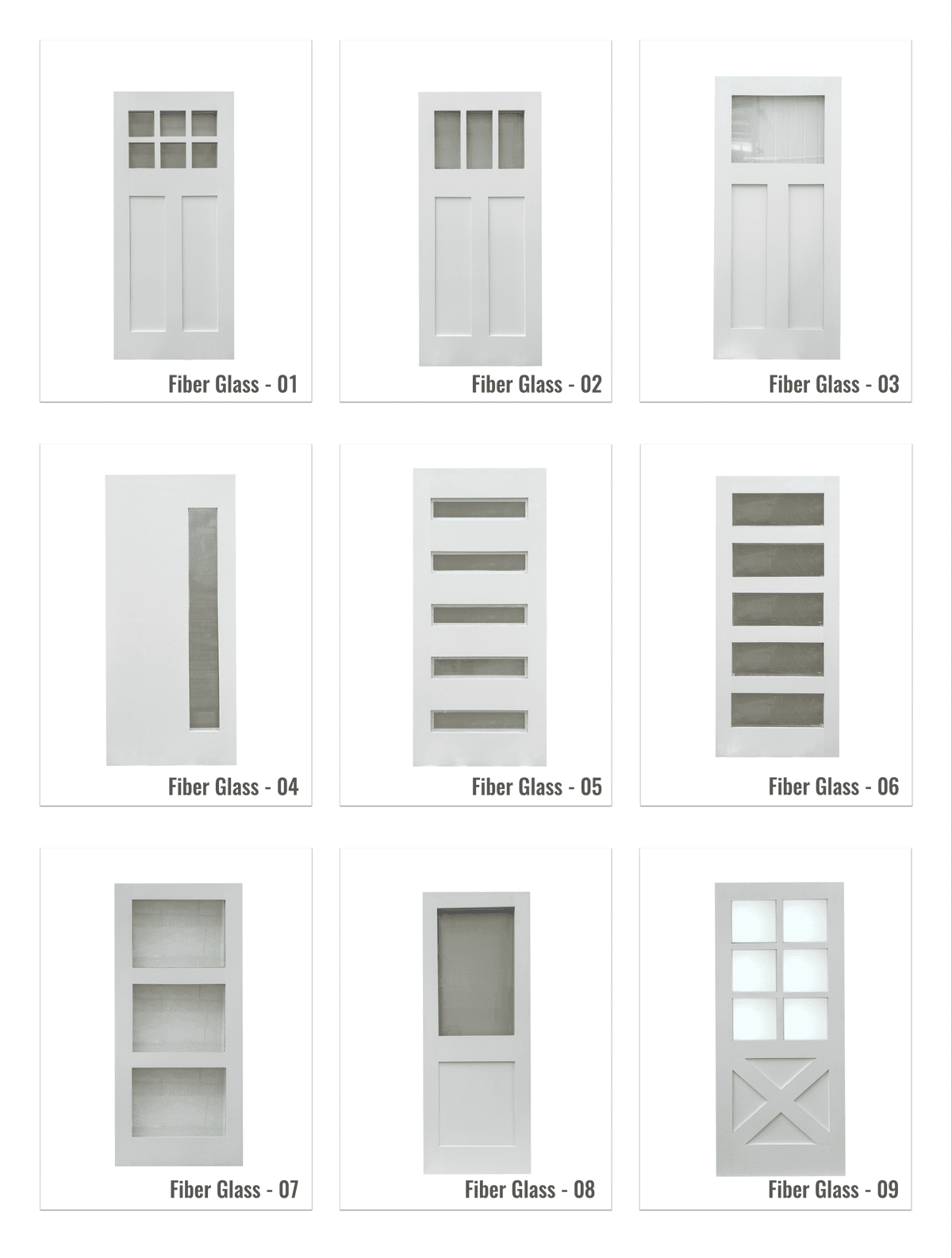 Ext&eacute;rieur - Fibre Glass 