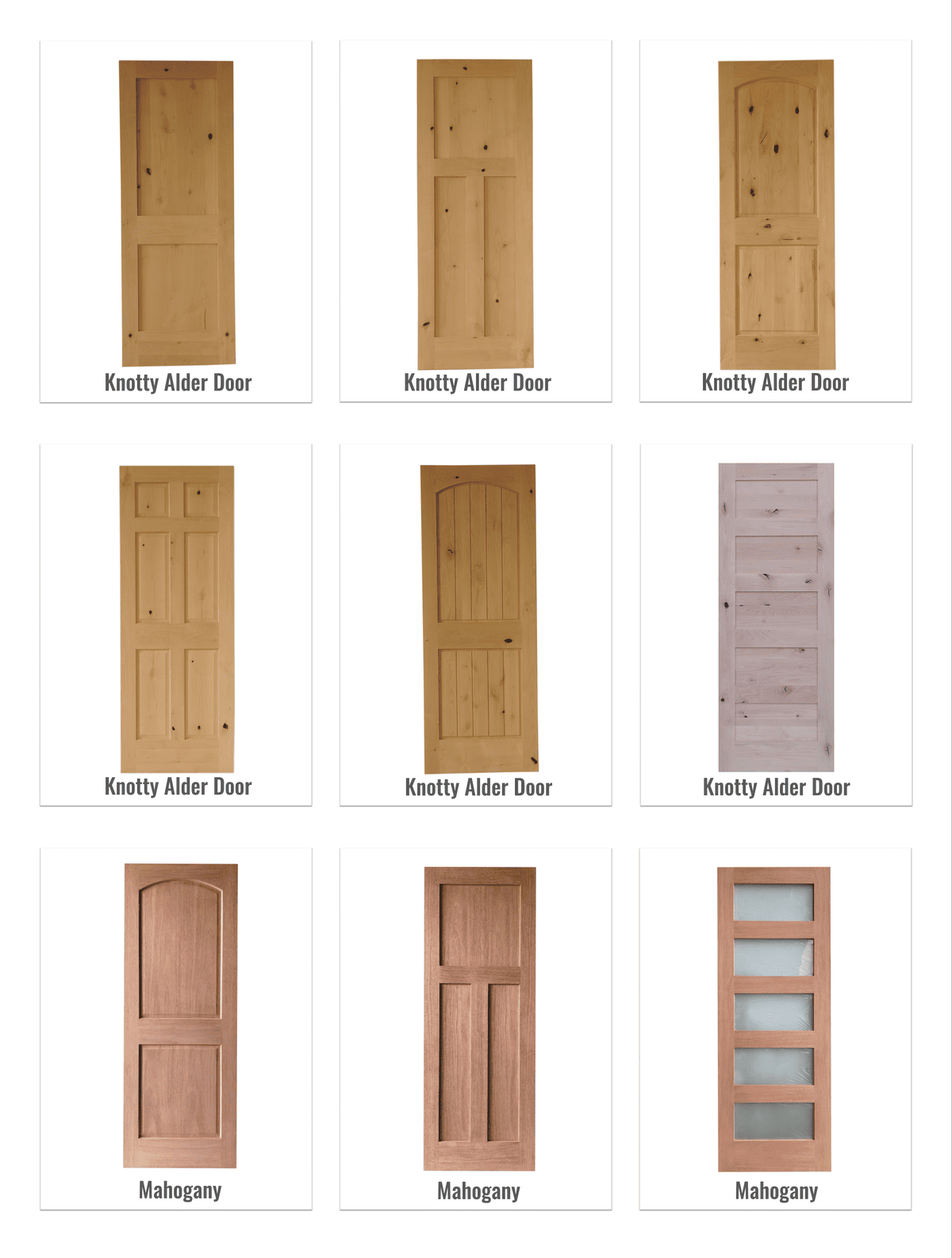 03 室内门 02 复合门 04