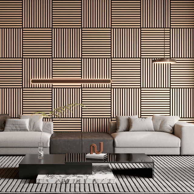 Panneaux muraux de volet de volets acoustiques