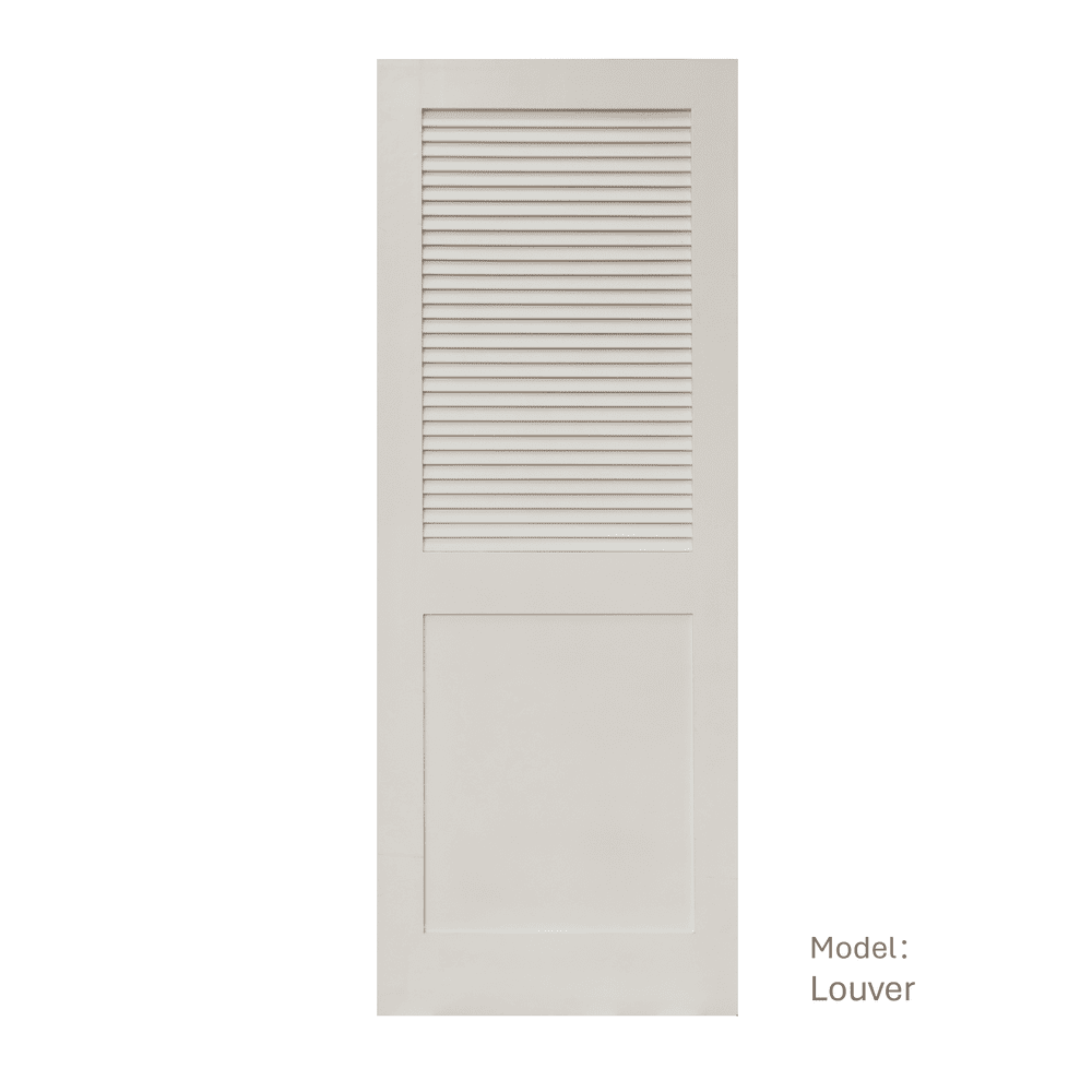 Porte amorcée blanche